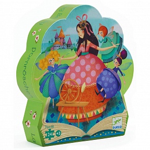 Пазл - Спящая красавица, 24 детали (Djeco, 07203k)